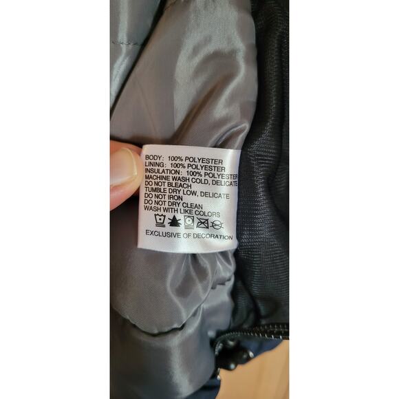 Budweiser Navy Blue Heavy Duty Full Zip Hooded Jacket XXL - Picture 5 of 7